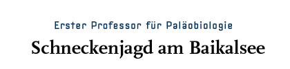 [Erster Professor für Paläobiologie - Frank Riedel]