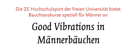 [Bauchtanzkurse für Männer]