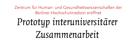 (Zentrum für Human- und Gesundheitswissenschaften eröffnet)