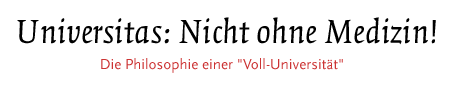 [Die Philospóphie einer Voll-Universität]