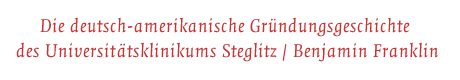 (Die deutsch-amerikanische Gründungsgeschichte)