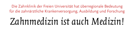 [Zahnmedizin ist auch Medizin]