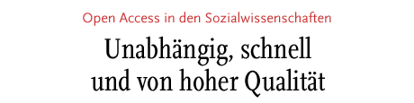 [Open Access in den Sozialwissenschaften]