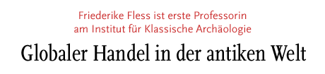 [Friederike Fless ist erste Professorin am Institut für Klassische Archäologie]
