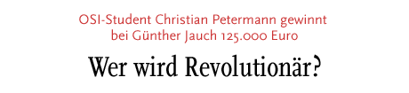 [OSI-Student gewinnt bei Günther Jauch 125.000 Euro]