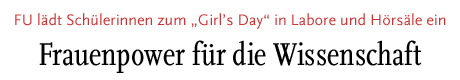 [Frauenpower für die Wissenschaft]