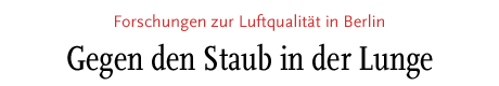 [Forschungen zur Luftqualität in Berlin]