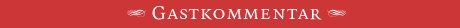 [Gastkommentar]