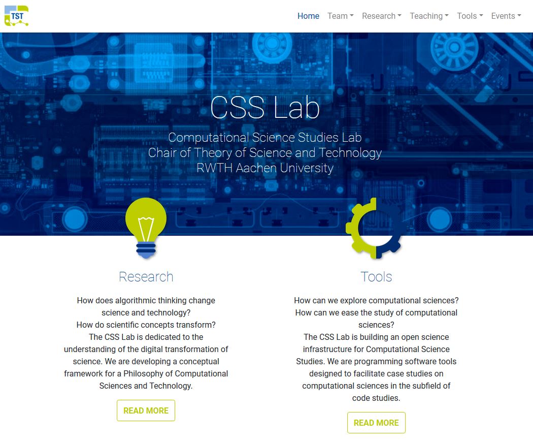 Computational Science Studies Lab (CSS-Lab)