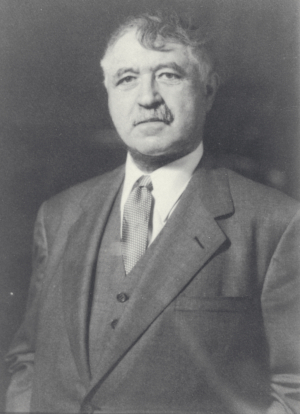 Schwarz-Weiß-Foto von Julius Hirsch