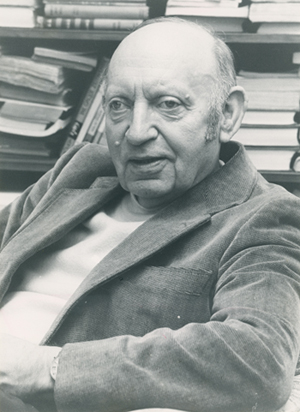 Schwarz-Wei&szlig;-Foto von Richard L&ouml;wenthal