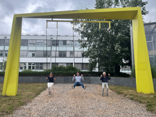 Supraswing mit den Chronik-Autoren