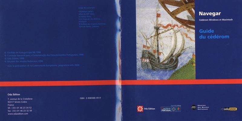 Navegar. Les d�couvertes des Portugais, du XVe au XVIIe si�cle