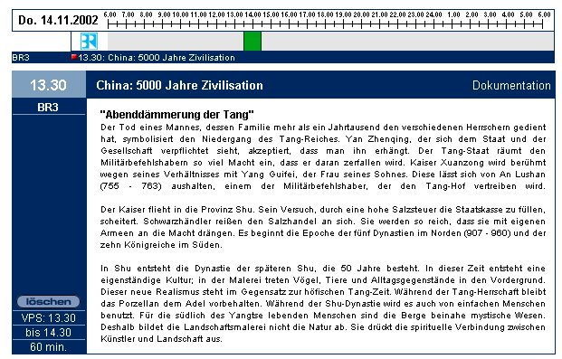 Abendd�mmerung der Tang