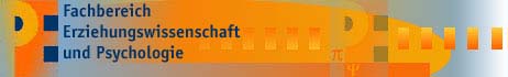 Fachbereich Erziiehungswissenschaft und Psychologie