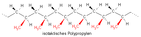 isotaktisches Polypropylen
