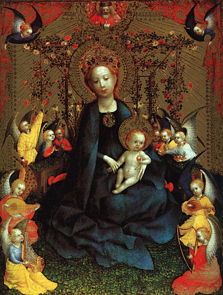 CGFA Lochner Madonna of the Rose Bank Wallraff Richartz Köln