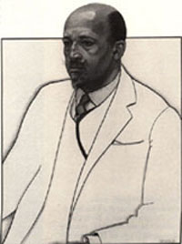 Du Bois gezeichnet von Winold Reiss