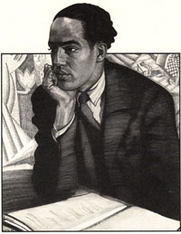 Hughes gezeichnet von Winold Reiss
