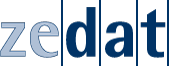 Logo der ZEDAT - Zentraleinrichtung für Datenverarbeitung