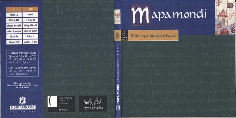 MapaMondi : une carte du monde au XIV� si�cle
