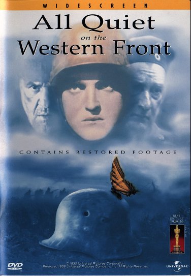 Milestone, Lewis (Regie): All Quiet on the Western Front (nach Erich Maria Remarque: Im Westen nichts Neues). Film Jahr: 1930; DVD RC1 Jahr 1999  [US IMPORT]