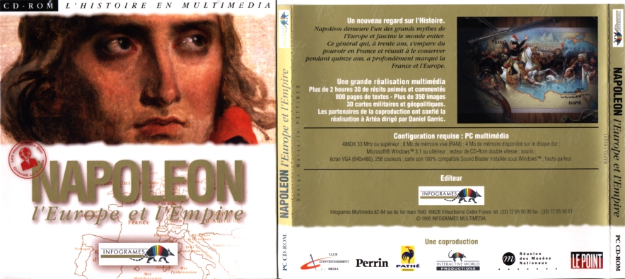 Napol�on, l'Europe et l'Empire. Villeurbanne: Infogrames Multim�dia 1995
