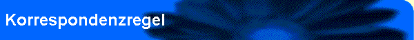 Korrespondenzregel