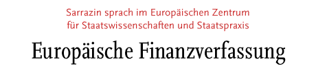 [Europäische Finanzverfassung]