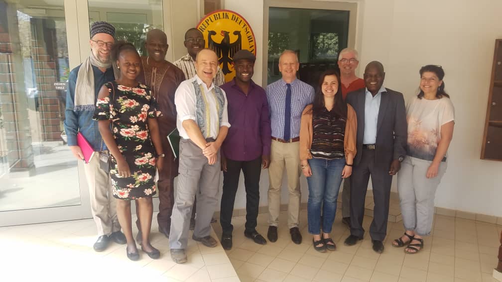 Besuch der Deutschen Botschaft in Wagadougo